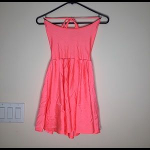American apparel halter skater dress