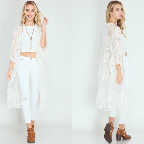 Embroidered duster - Picture 2 of 3