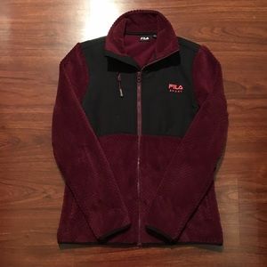 Fila Fleece Zip Up Sweater