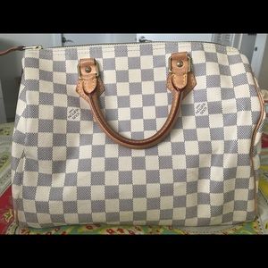Louis Vuitton - Speedy 30 - Damier Azur