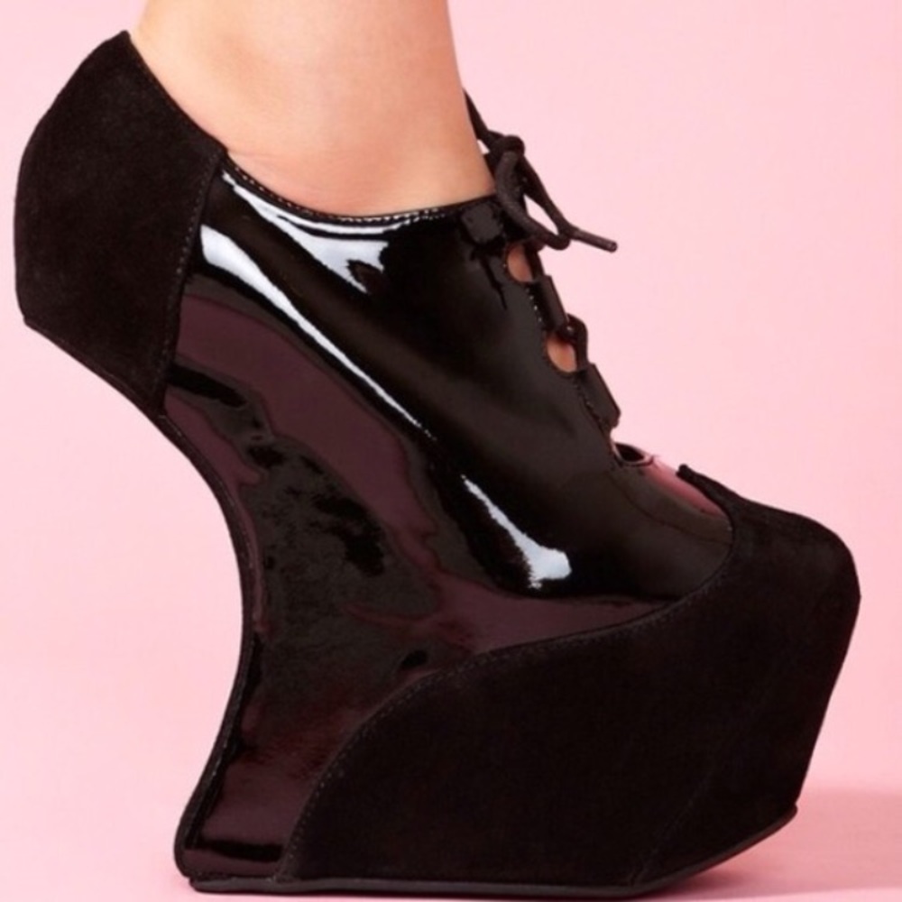 *SOLD*Jeffrey Campbell Night Crawl Platforms