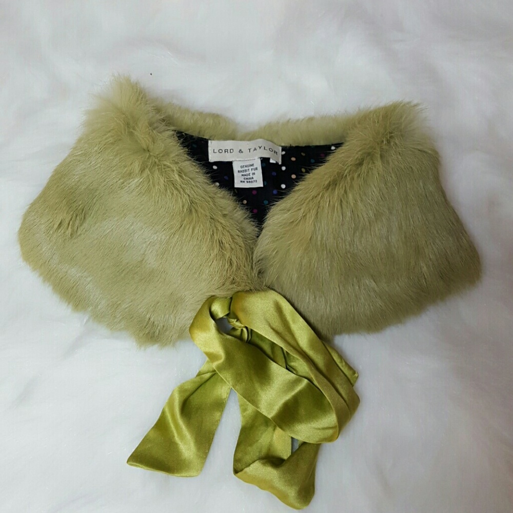 Lord & Taylor fur collar