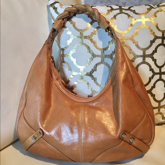Francesco Biasia Handbags - Francesco Biasia Designer Leather Braided StrapBag