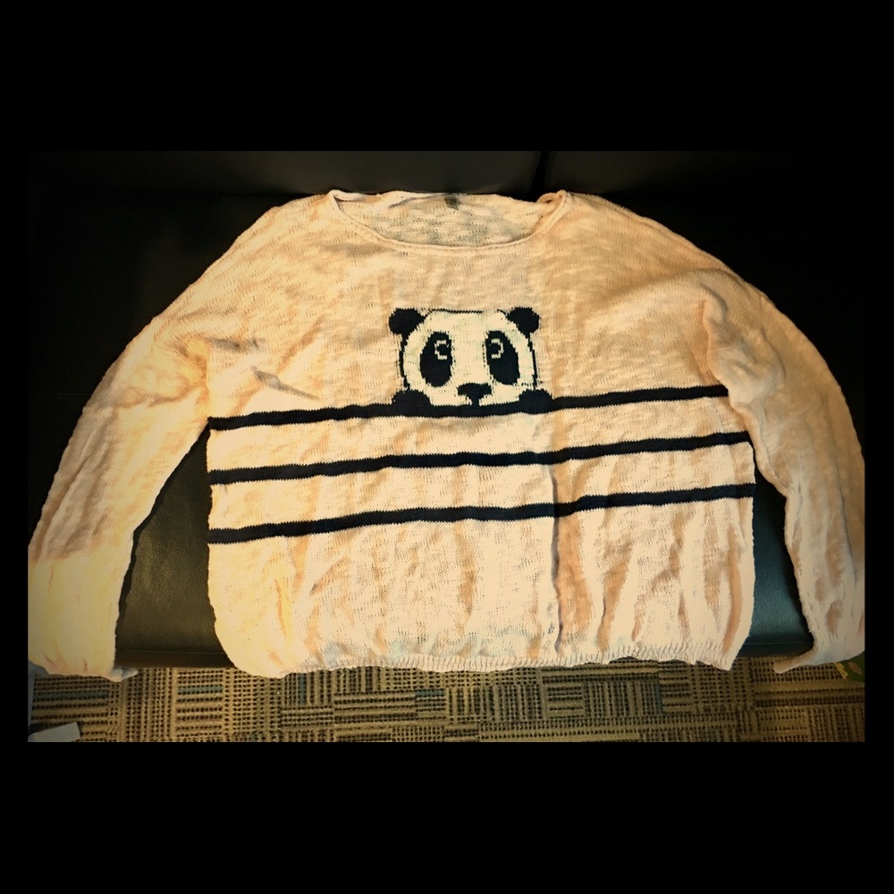 Panda Sweater!