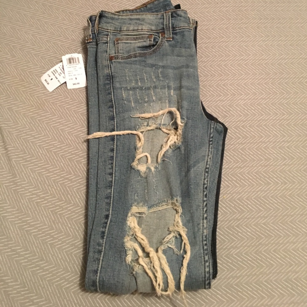 Medium blue denim jeans