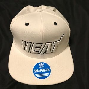 NBA Miami Heat White Snapback