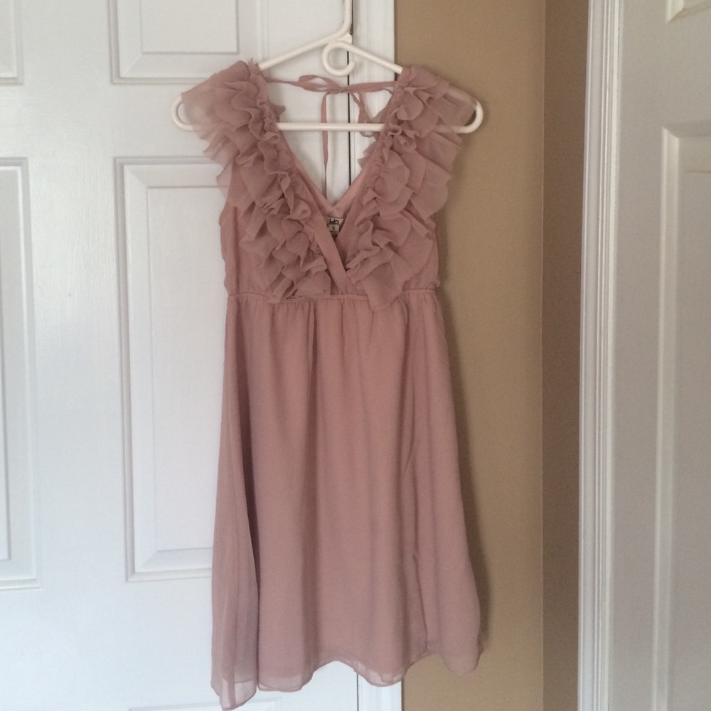 Ya Los Angeles - Short Pink A-Line flowy dress