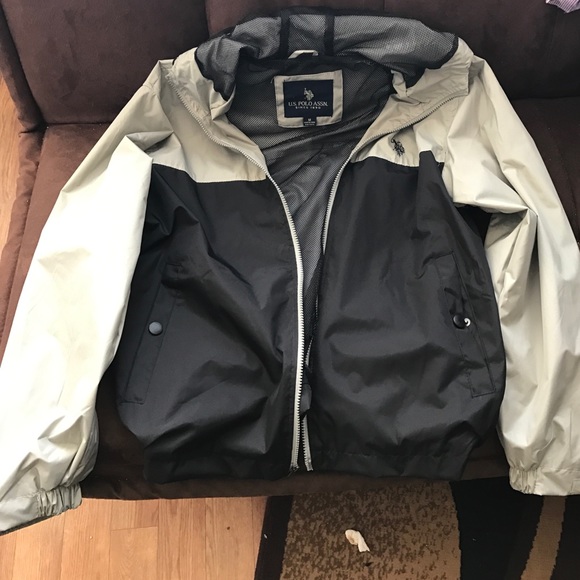 us polo rain jacket