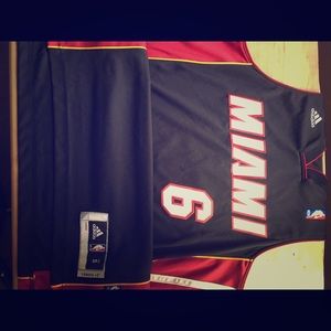 Adidas Lebron James #6 miami heat jersey