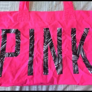 PINK beach bag