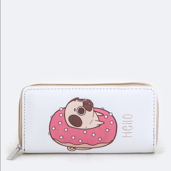 Handbags - 🔴Last One!🔴🐶💕Pug In A Dunut  Wallet🐶😍😍