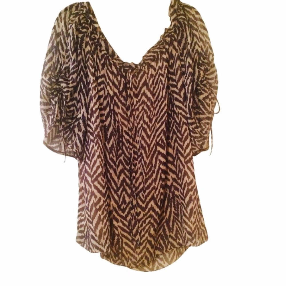 Milly Silk Top-NWT