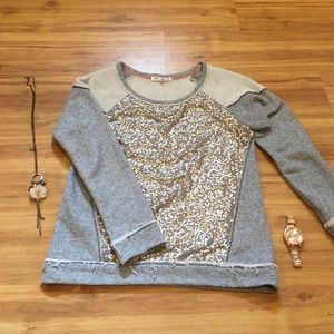 Sequin Sweater {Size L}