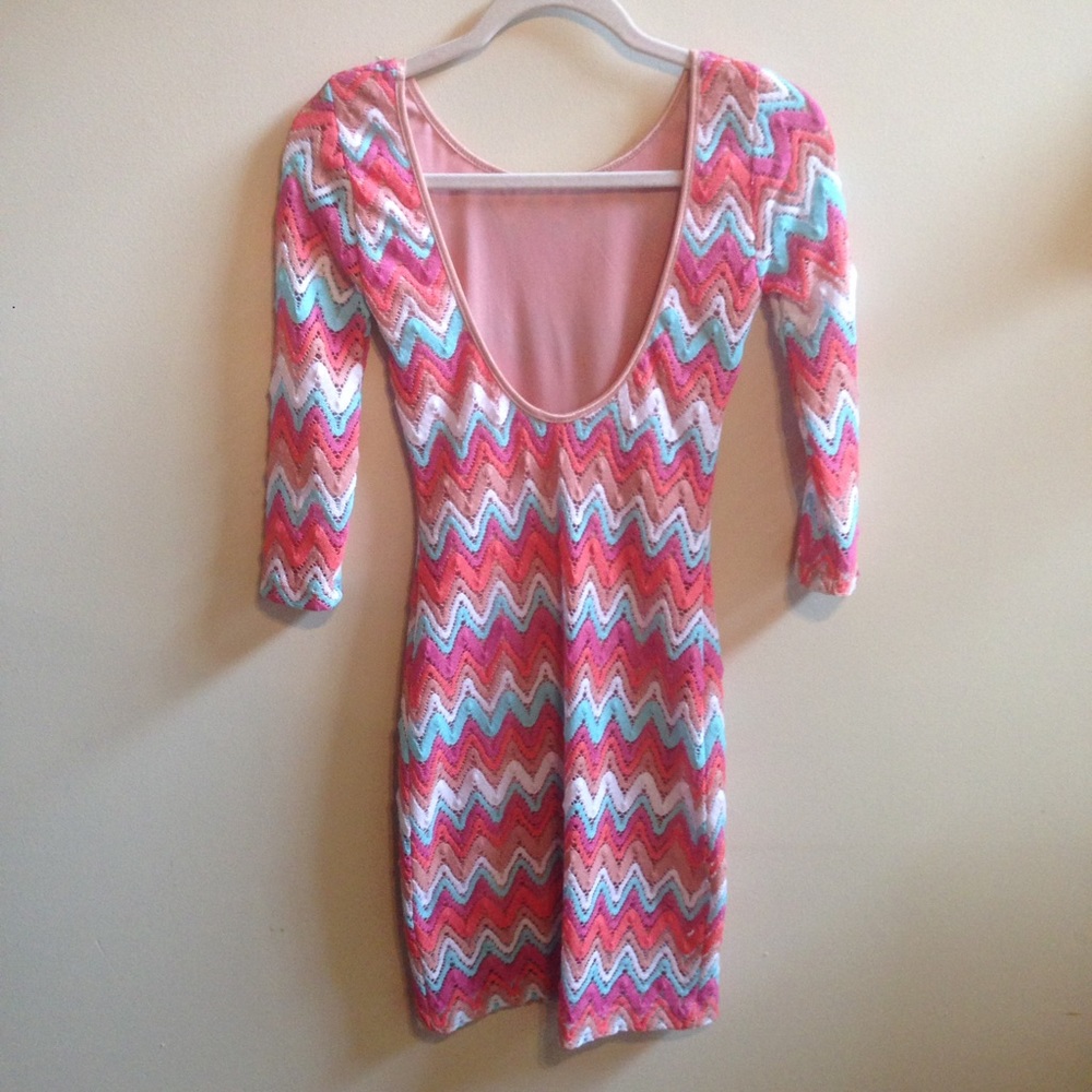 Low back cocktail dress