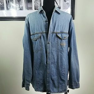 Harley Davidson men's denim shirt