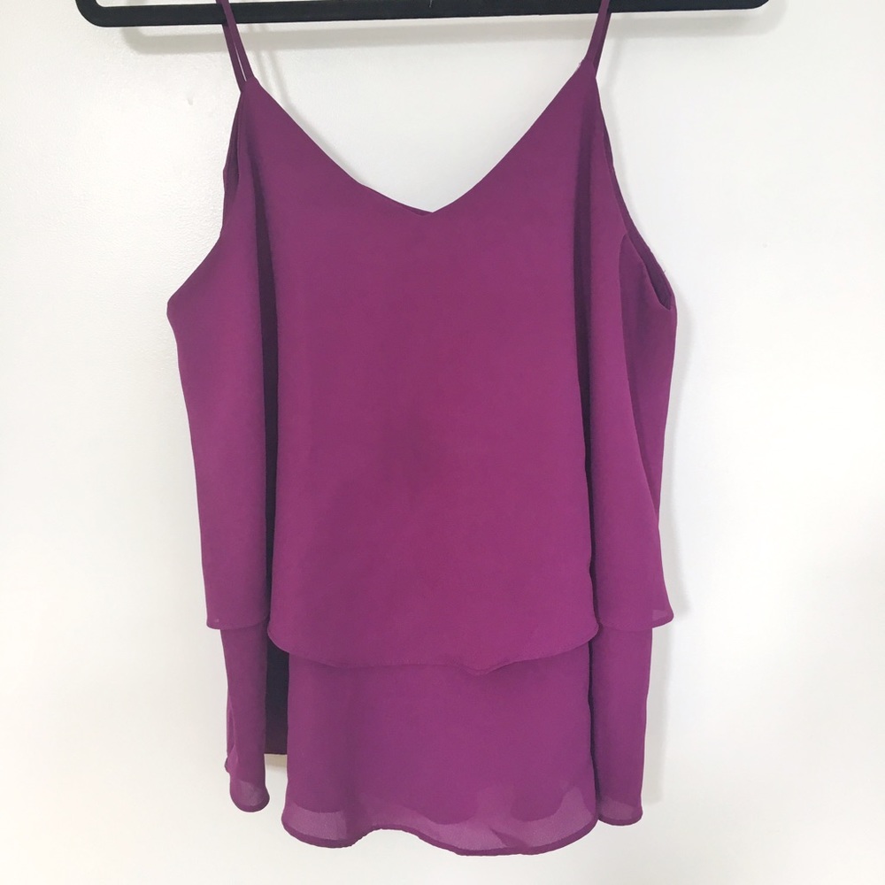 Francesca's Tiered Flowy Cami