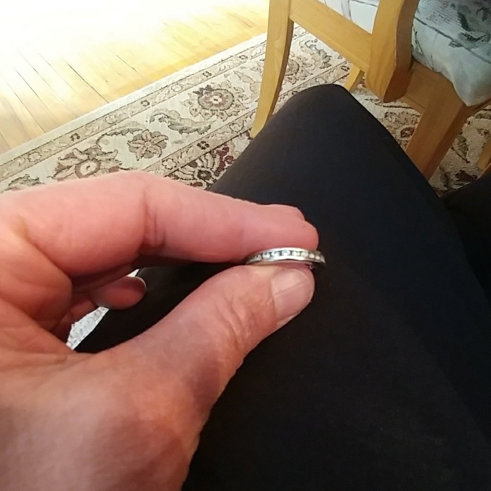 With this ring. Ring.