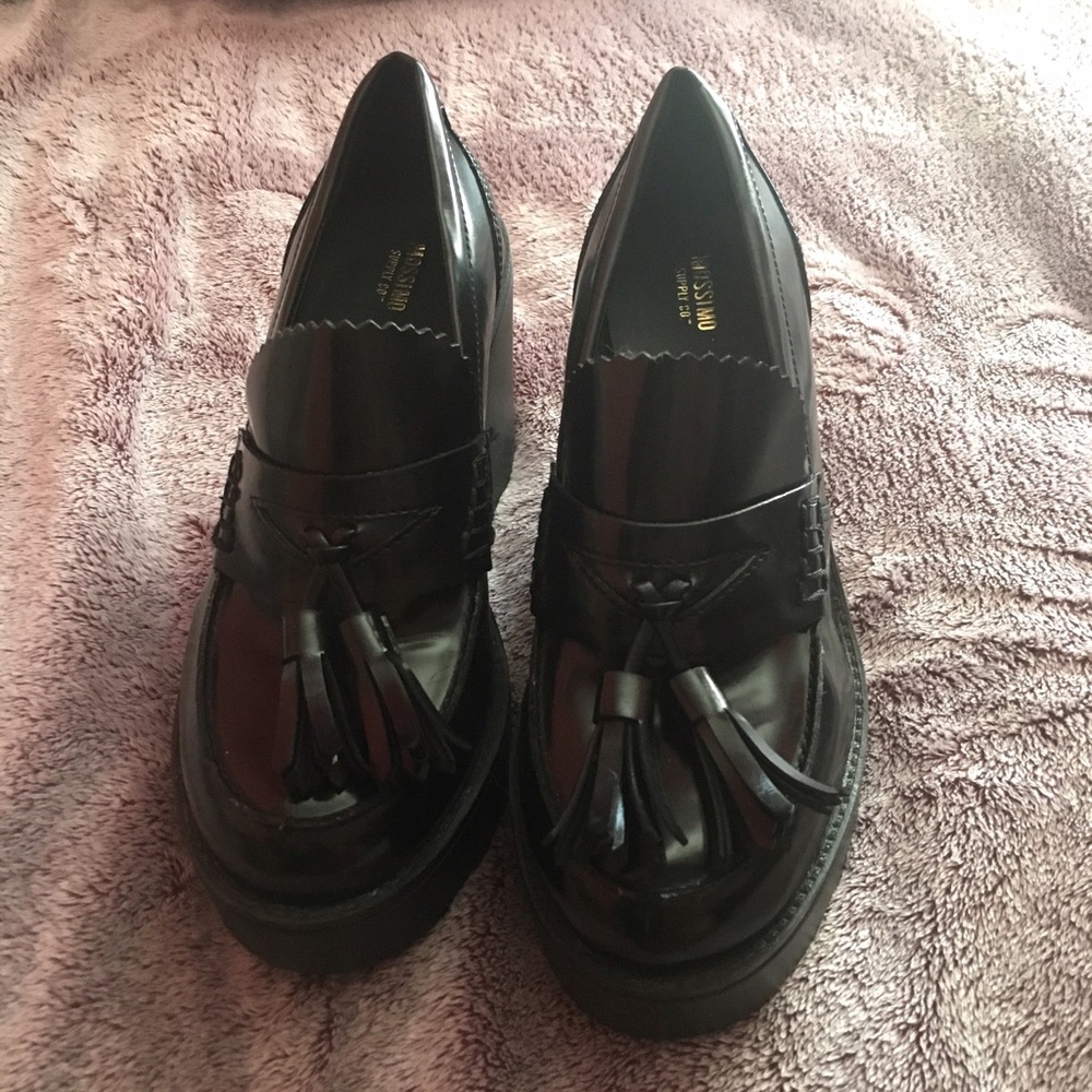 Brand new black Mossimo Platform Heels