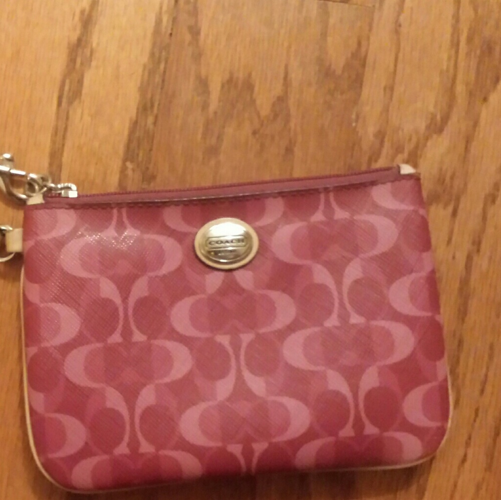 Coach wristlet