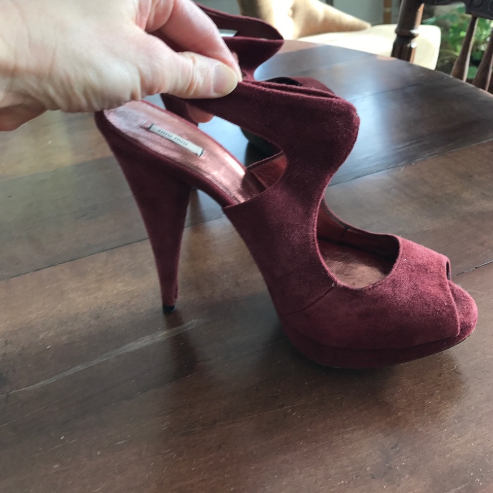 Miu Miu high heels size 37 (7) Made in Italy