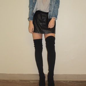 Steve madden 'emotions' over the knee boots