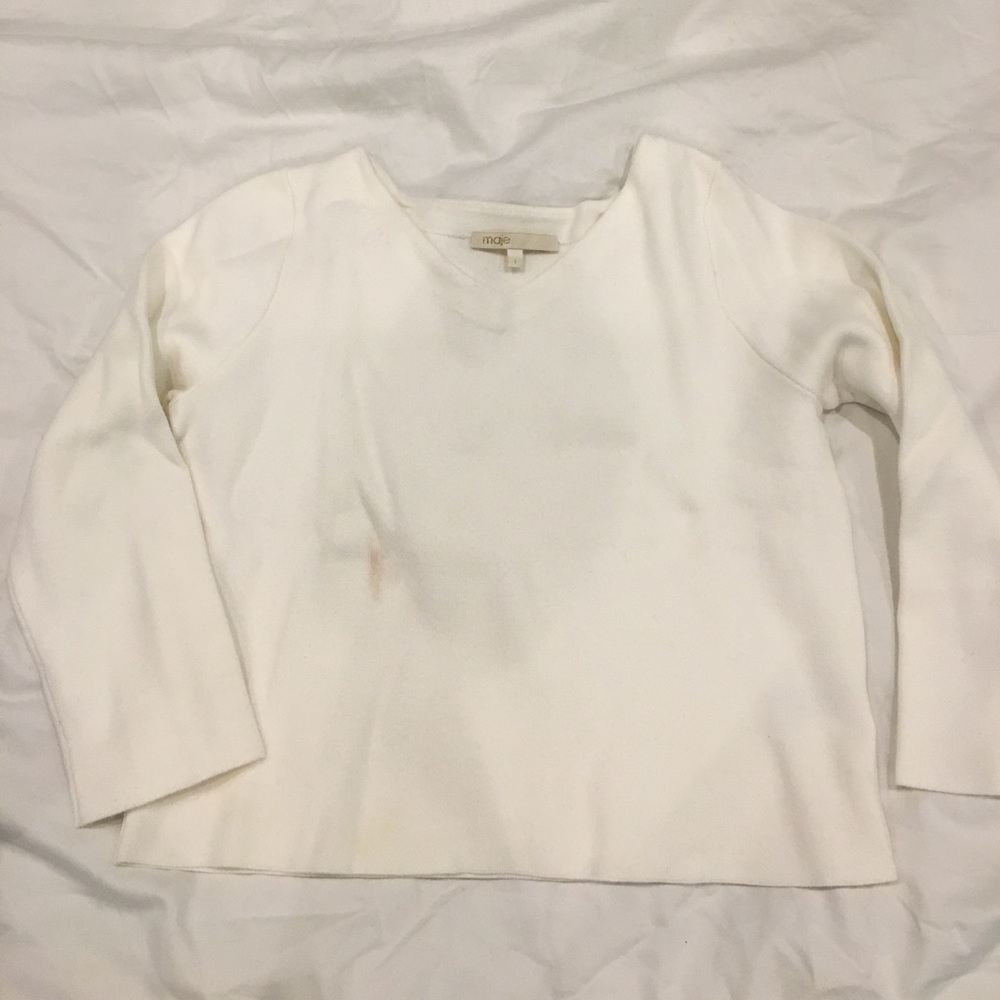 Maje cropped sweater, size 1 (small)