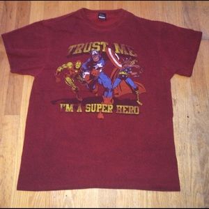 Large Marvel Superhero T-shirt