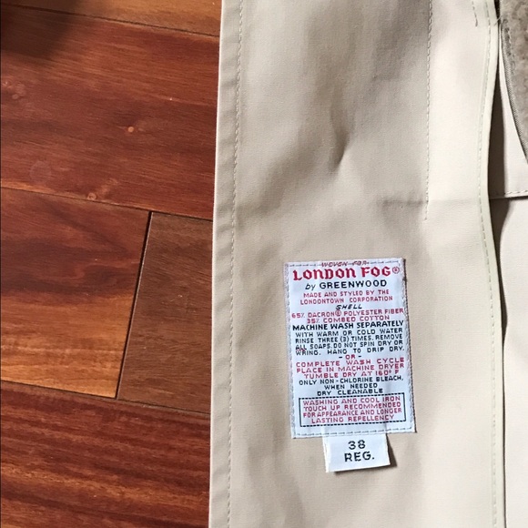 London Fog Trench Coat - Picture 4 of 6