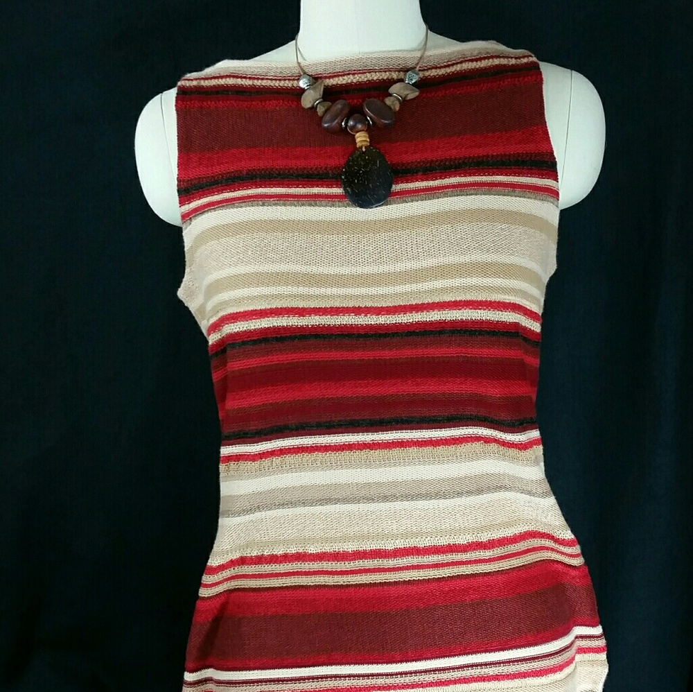 RALPH LAUREN Knit Linen Tunic