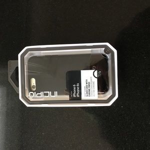 NWT incipio black edge chrome slider  iPhone 6/6s