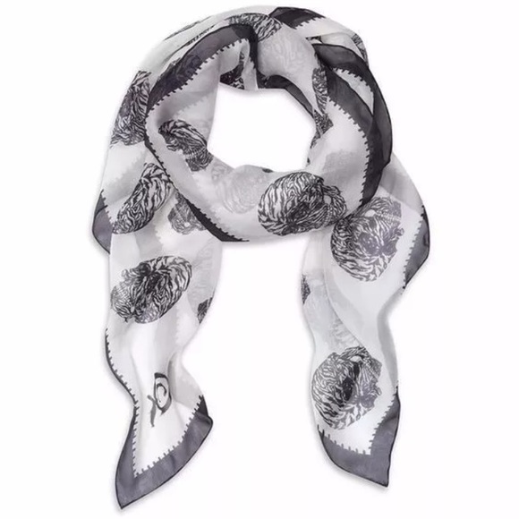 Rare tiger print Alexander McQueen scarf