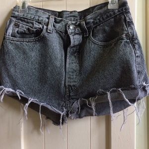 Levi's High Wasted Shorts