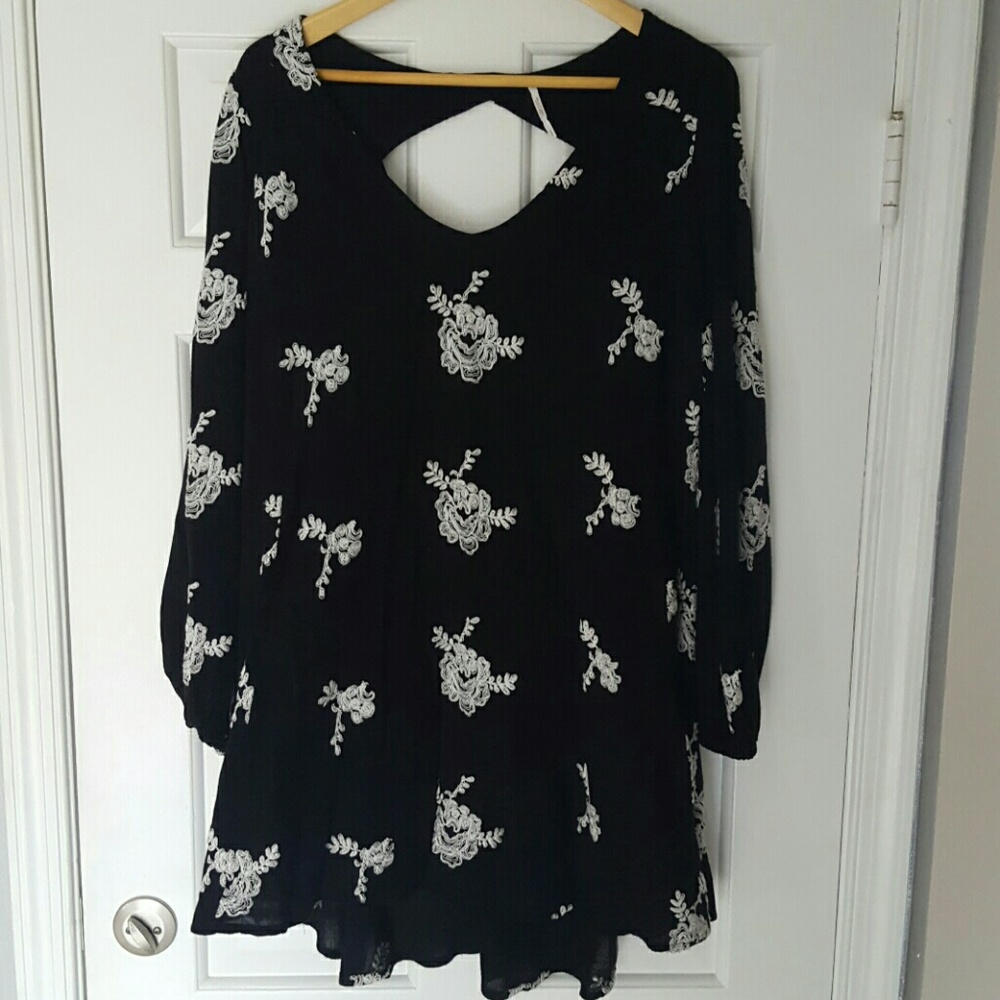 Free People Embroidered Dress