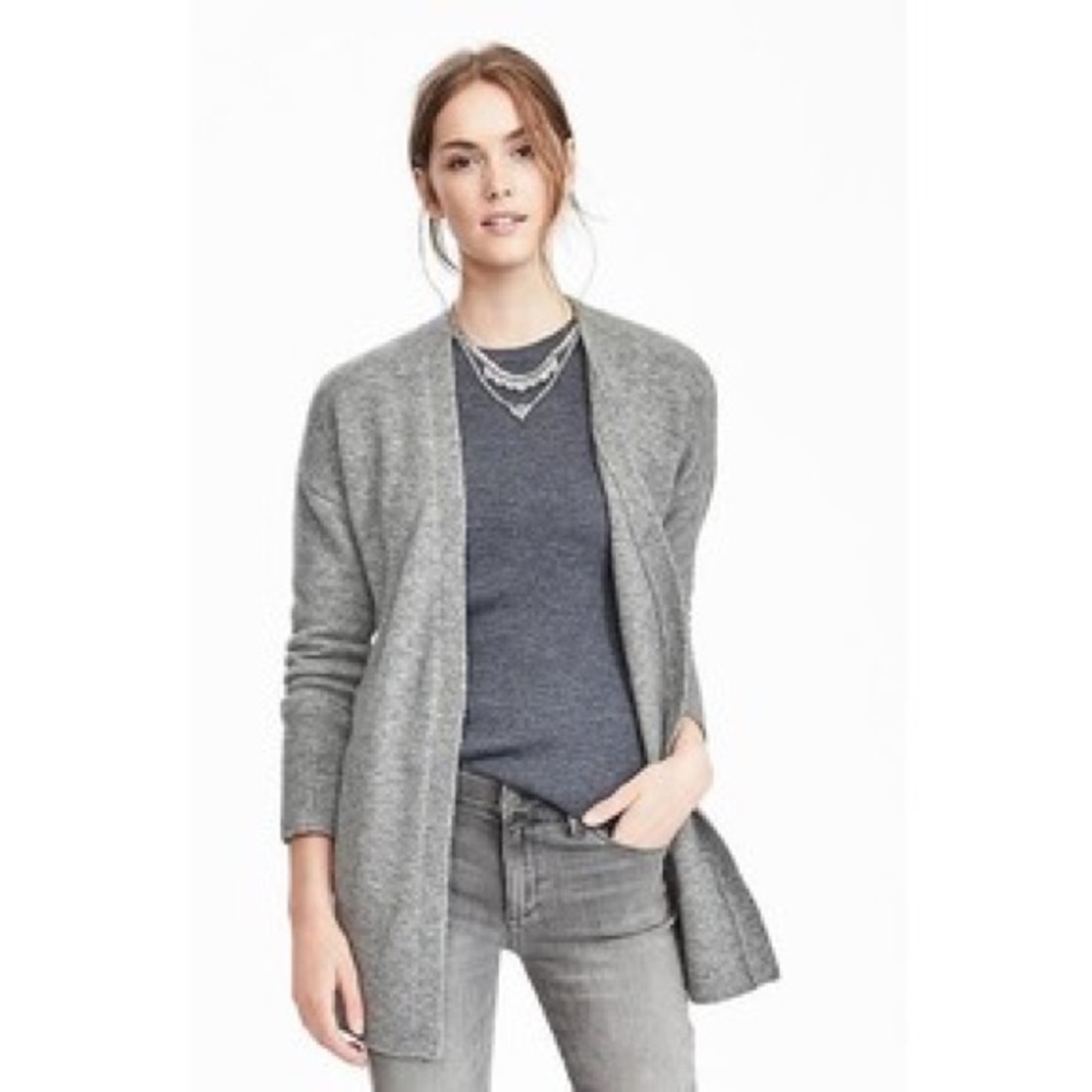Banana republic aire patched cardigan
