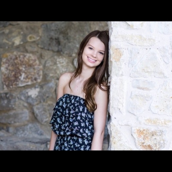 Planet Blue Blue Life Ruffle Romper Size Small - Picture 5 of 5