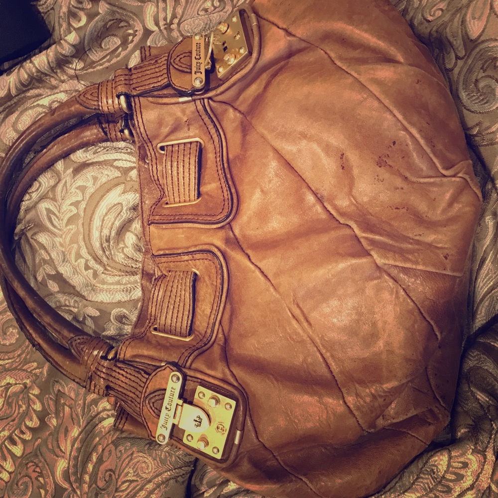 Vintage leather Juicy bag