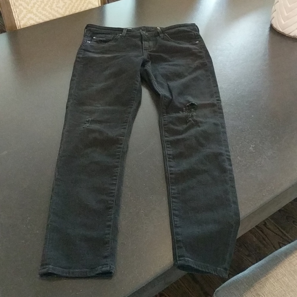 AG slim straight ankle