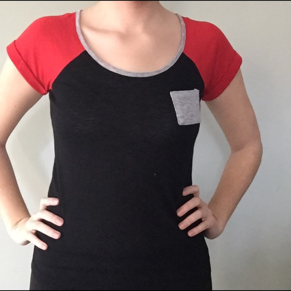 Basic Block Color T-Shirt