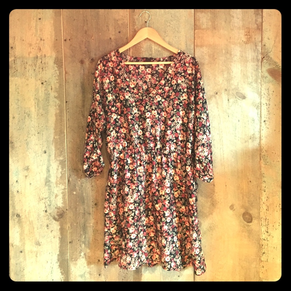 H&M Romantic floral dress, size 12