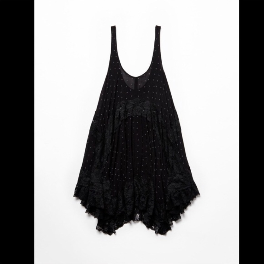 💜bundled FREE PEOPLE trapeze swing slip lace - Picture 4 of 4