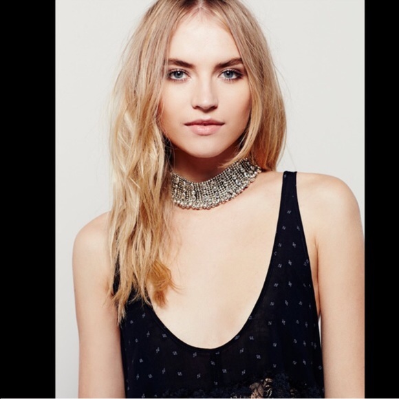 💜bundled FREE PEOPLE trapeze swing slip lace - Picture 3 of 4