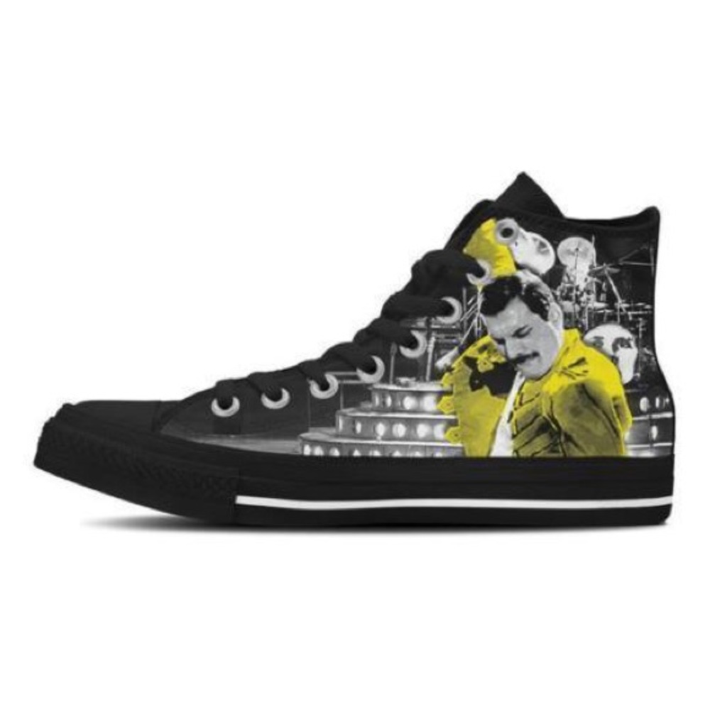 Queen Freddie mercury canvas shoes size 9.5-10