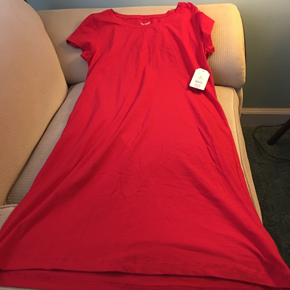 Red dress