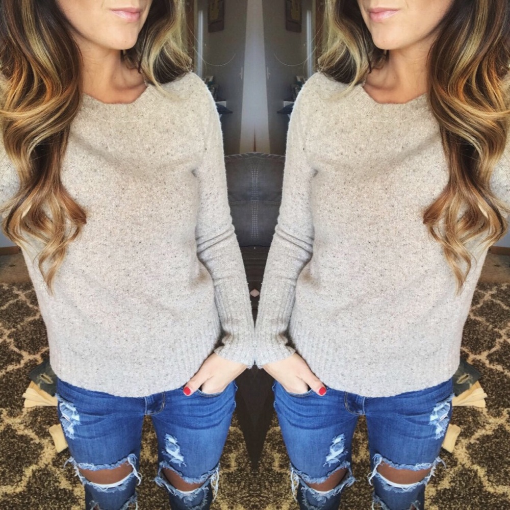 J. Crew Factory Holly button sweater