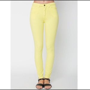 American Apparel Four-way Stretch High-Waist pant