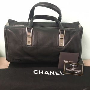 CHANEL Quilt Black Handbag