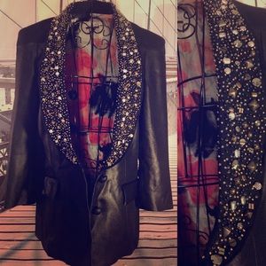 Rachel Roy Beaded Blazer *on hold*