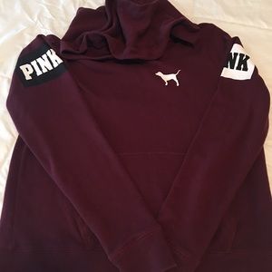 PINK game day sweatshirt lg