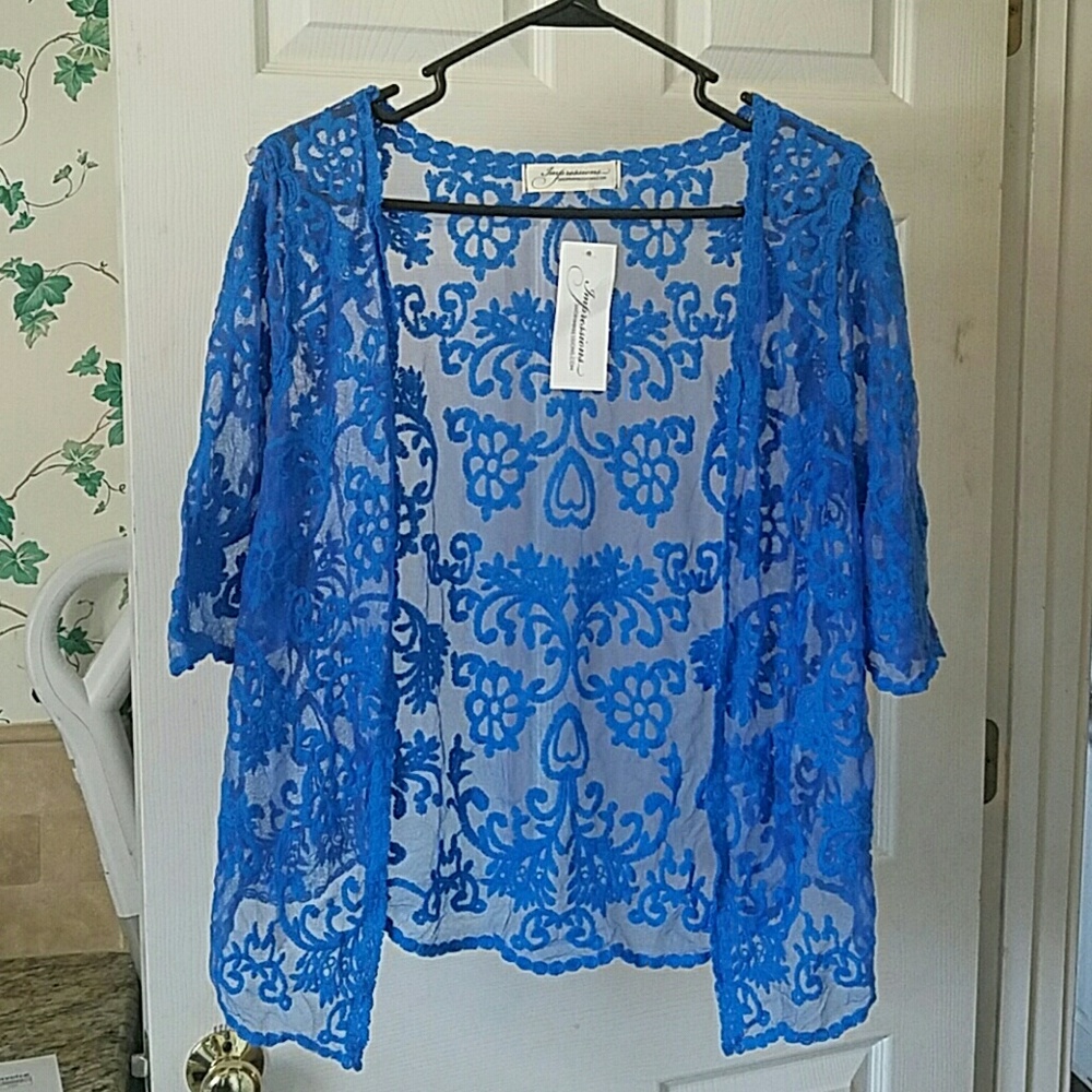 Kimono royal blue