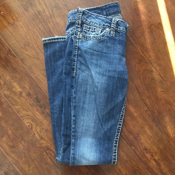 SILVER jeans Tuesday 16-1/2 bootcut jeans - Picture 2 of 3